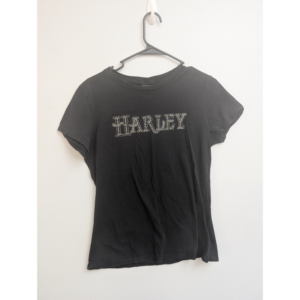 D5 Women's Harley Davidson Motorcycles Burlington , NC Bike Shirt Size L‎